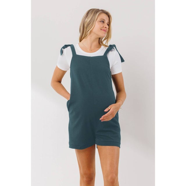 Basic Maternity Tank Top with Side Ruching